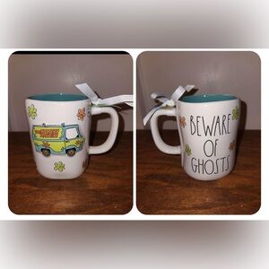 NWT RAE DUNN SCOOBY-DOO Beware of Ghosts HALLOWEEN Mug